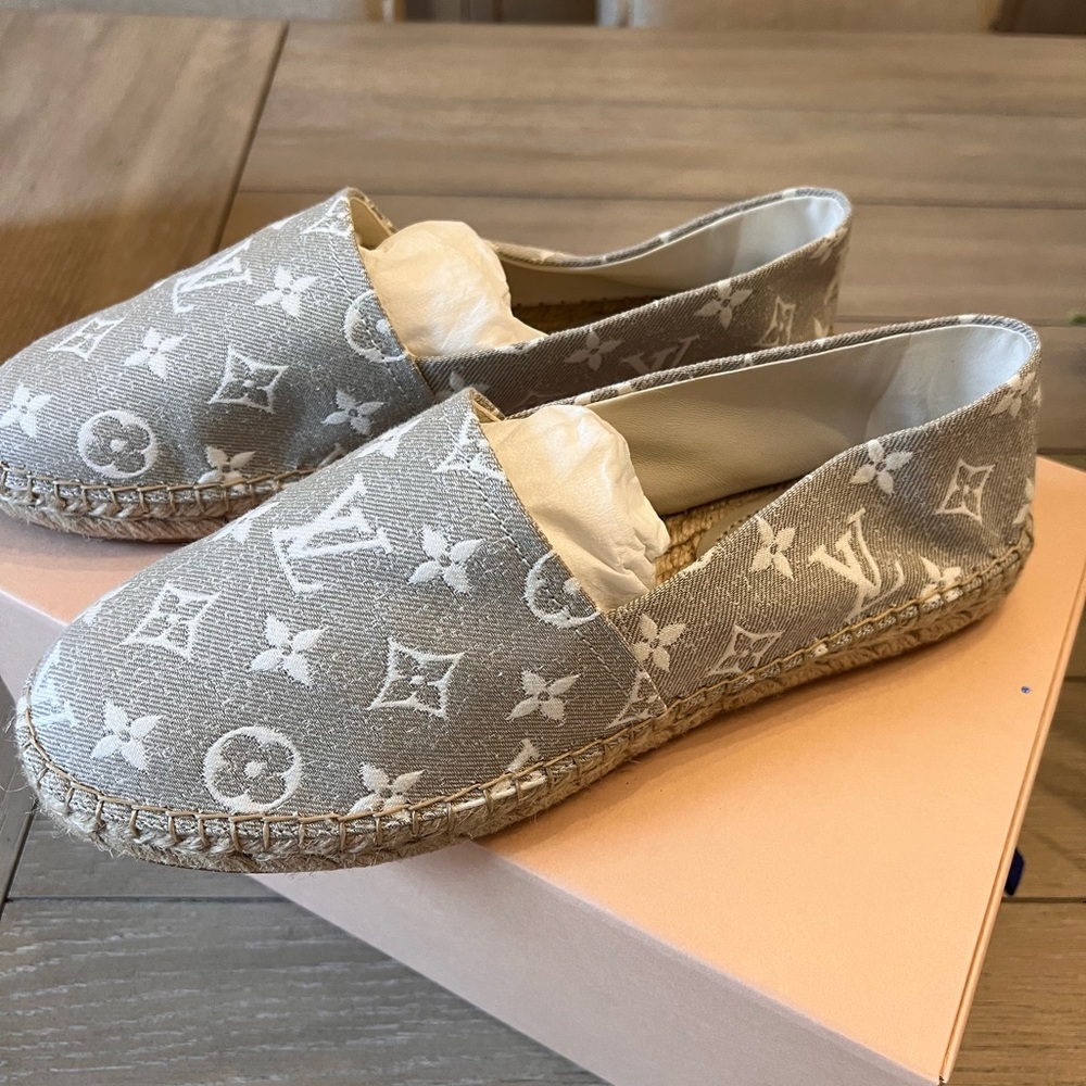 Louis Vuitton BRAND new!!!!! Starboard Espadrilles NEVER WORN!!!